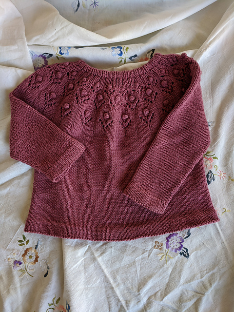 Blomsterkrans Sweater Baby