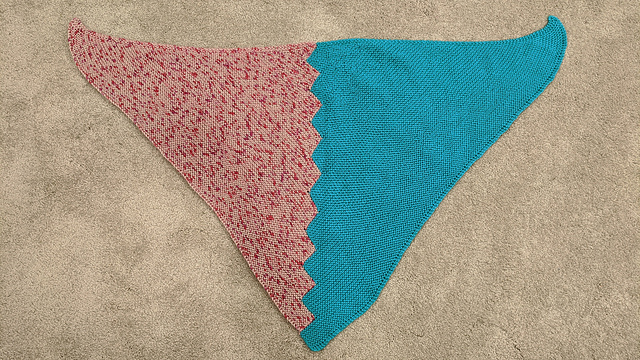 Jagged Spine Shawl