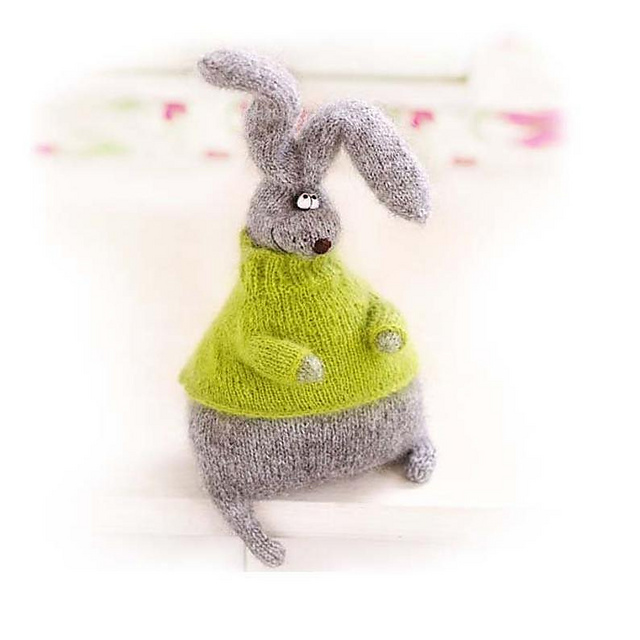 Bunny in sweater