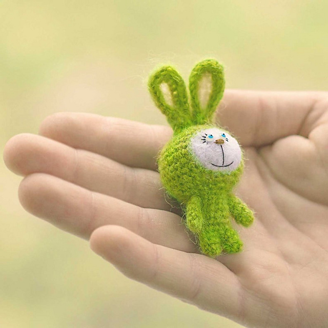 green bunny
