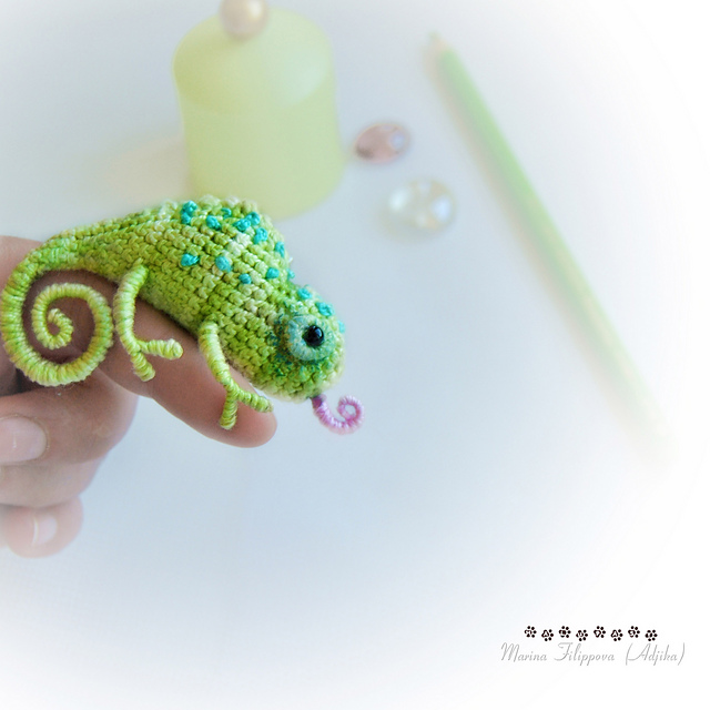 Brooch Chameleon