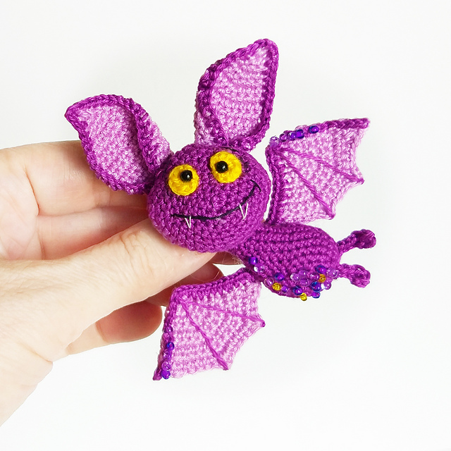 Bat brooch