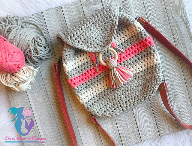 Ravelry: Boho Backpack pattern by Crazy4CrochetMomma