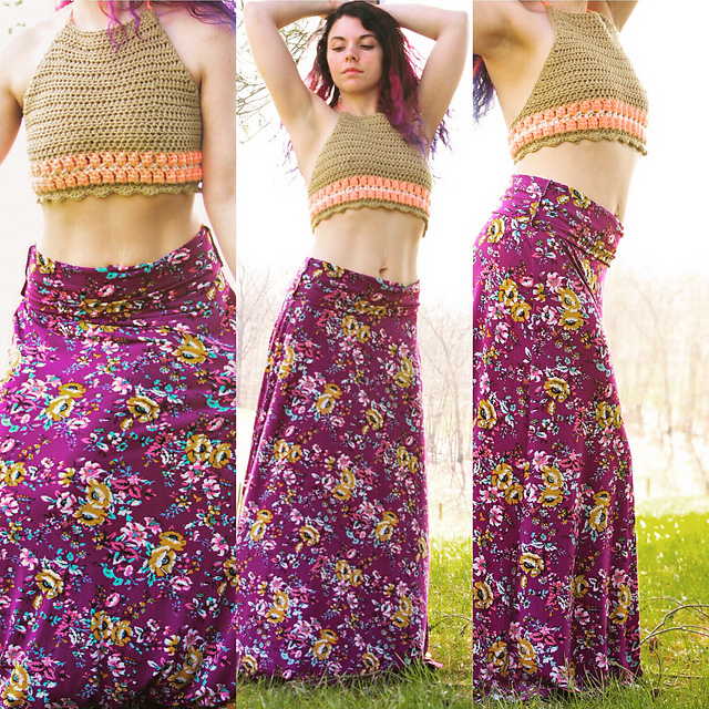 Sunset Shore Halter Top