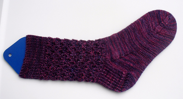 Ravelry: Mireille7's Flashdance socks