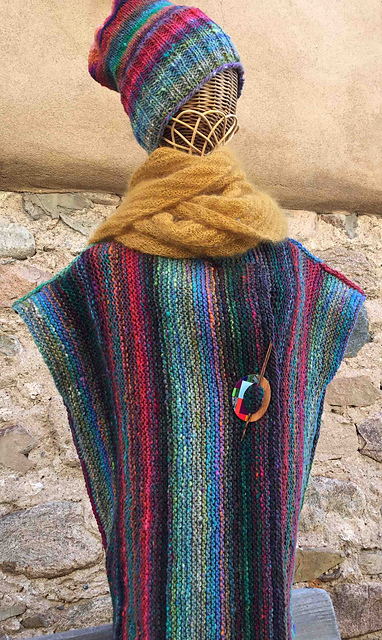 Sideways Vest in Garter