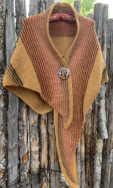 Asymetrical Shawl