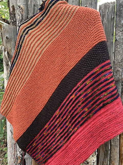 Simple Shape Shawl