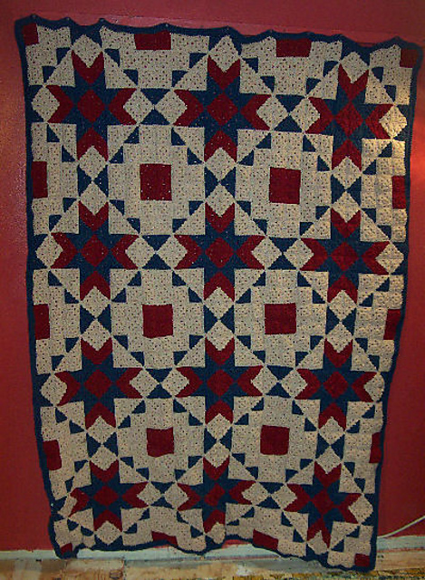 Starcrossed Crochet Quilt