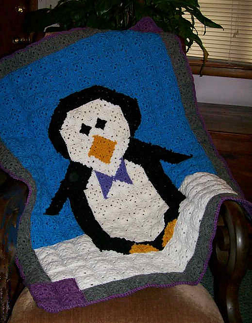 Penguin Cuddle Quilt