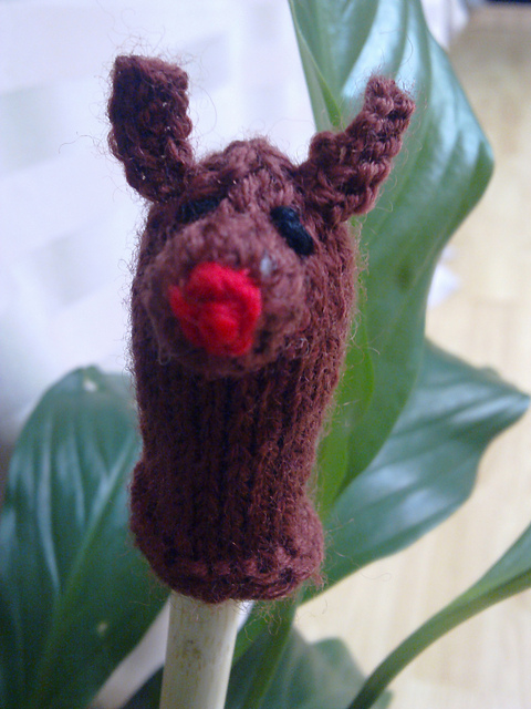 Rudolf Finger Puppet