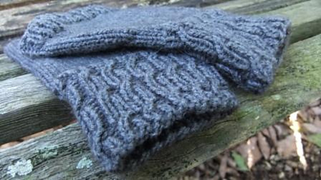 Heather Fingerless Gloves