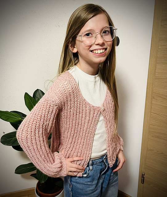 Cloudy Rose Cardigan