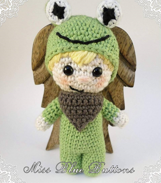 Frog boy Seamless / Froschjunge Nahtlos
