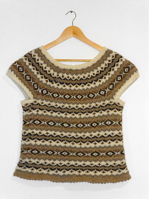Lady's Fair Isle Vest