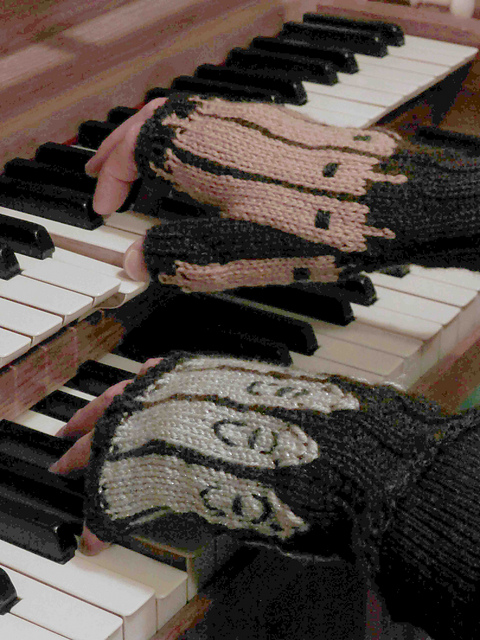 Organist's Glomitts