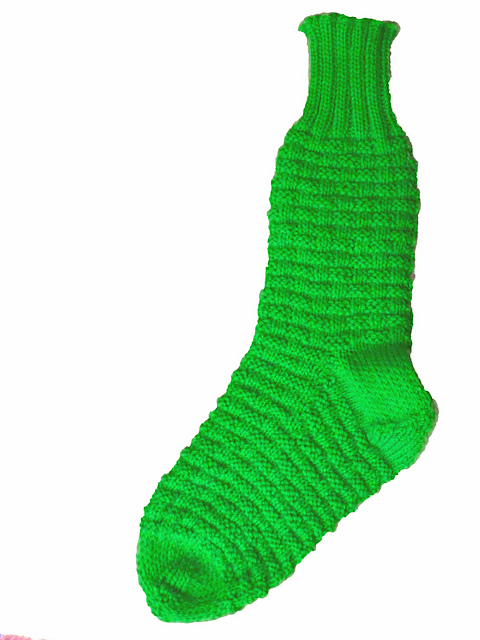 Travelry Basket Weave Socks