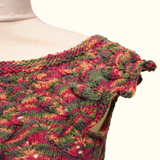 Autumn Leaves Sleeveless Top