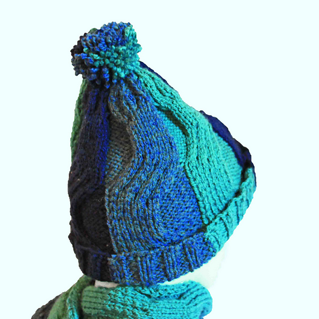 Undulating Cables Hat