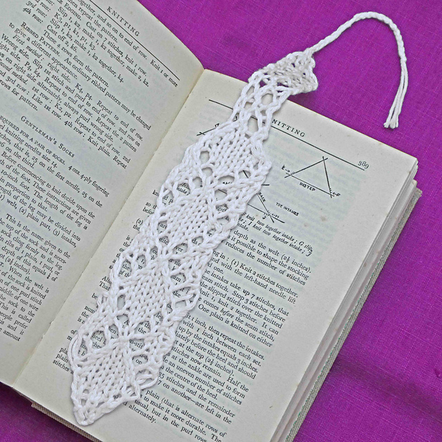 Diamond Lace Bookmark
