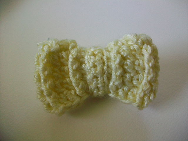 Ridged Hair Bow