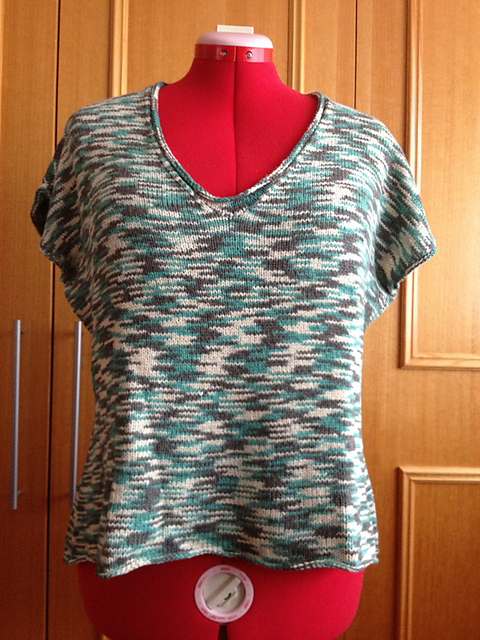 V neck shaped T
