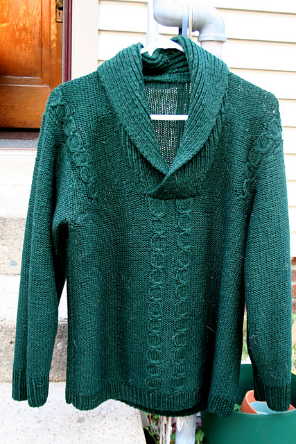 726-227 Irish collar pullover