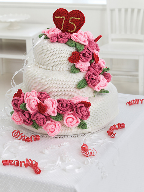 Anniversary Rose Cake