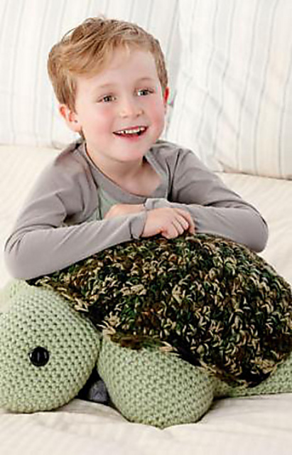 Ravelry: Turtle Pillow Pal pattern by Nancy Anderson