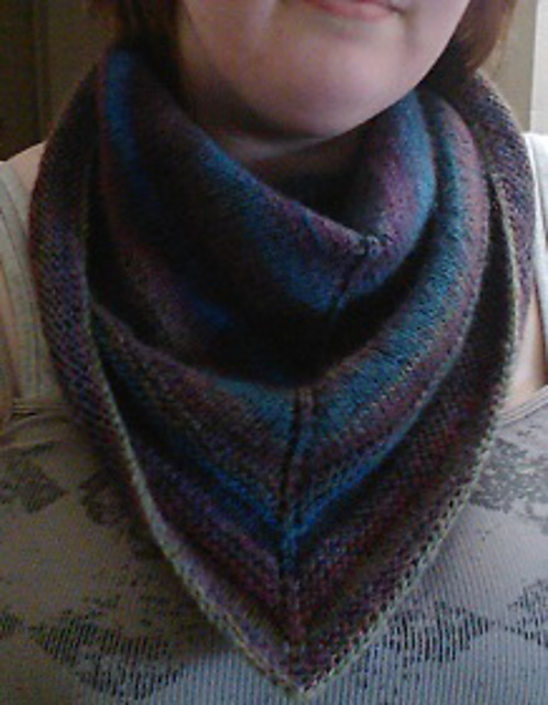 Garter Ridge Shawl