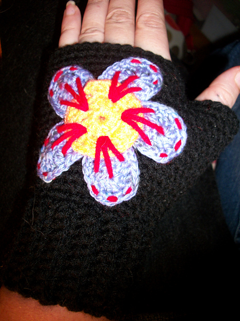 Miss Knit-Fit's Fingerless Mittens