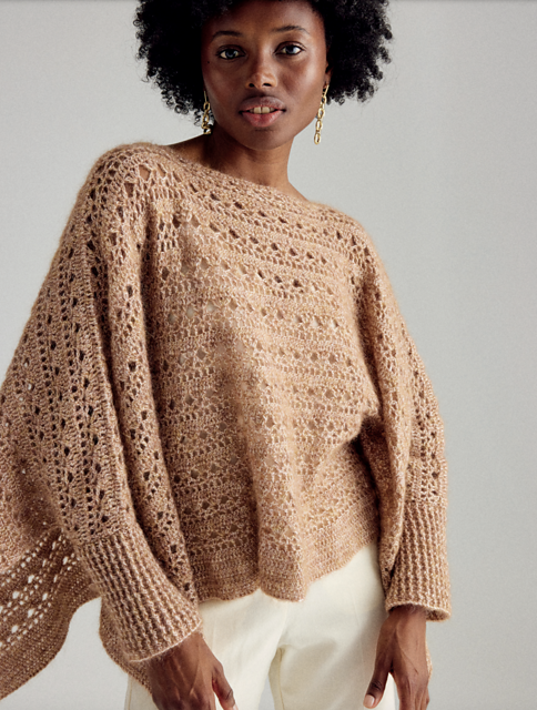 #248-14 Poncho Fleur