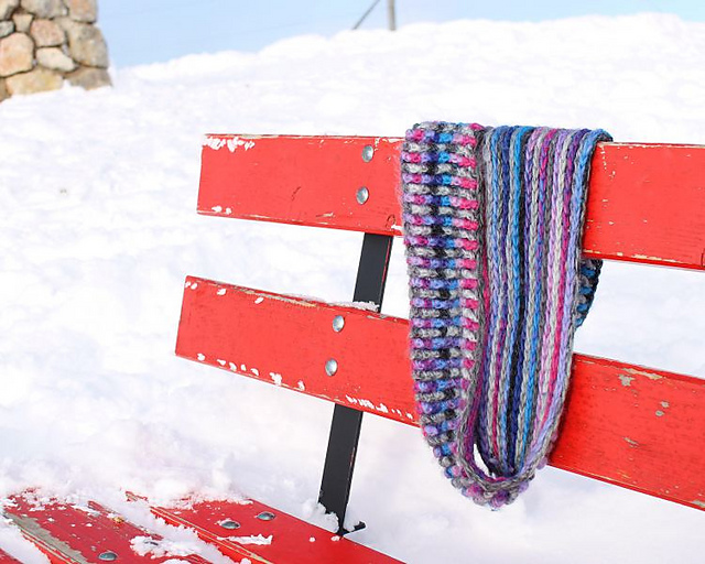 Chunky Brioche Cowl