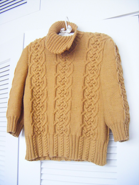 Cabled Sweater