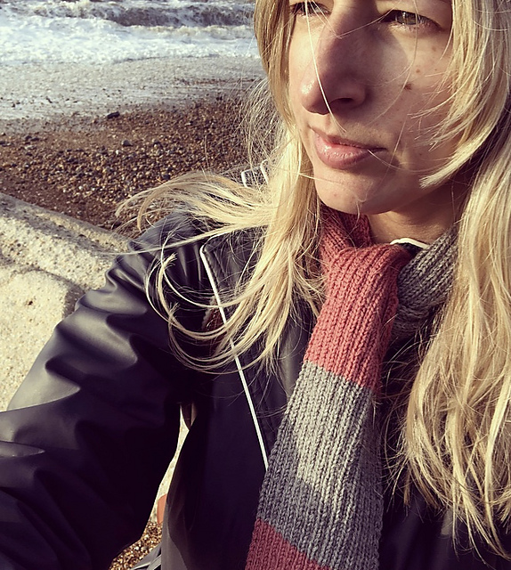 Ribbed Scarf
