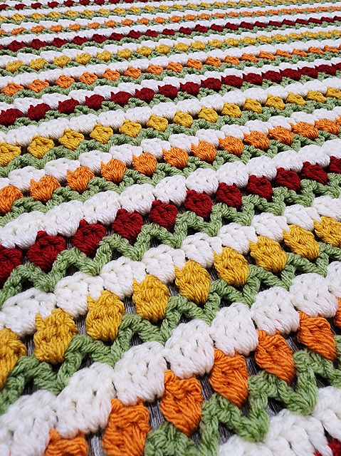 Tulip Fields Forever Throw Blanket