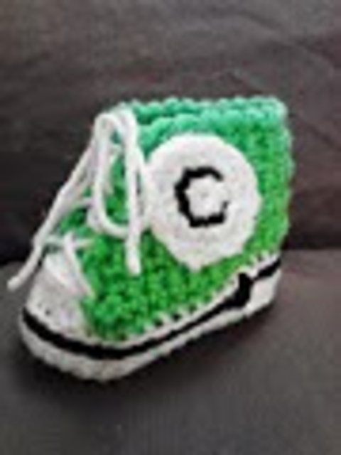 Basketball Baby Booties
