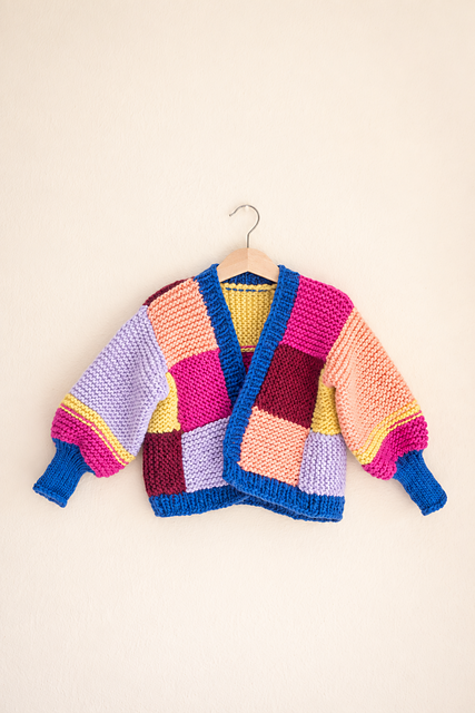 Lottas Patchwork Cardigan