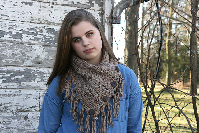 The Mountain Triangle Scarf