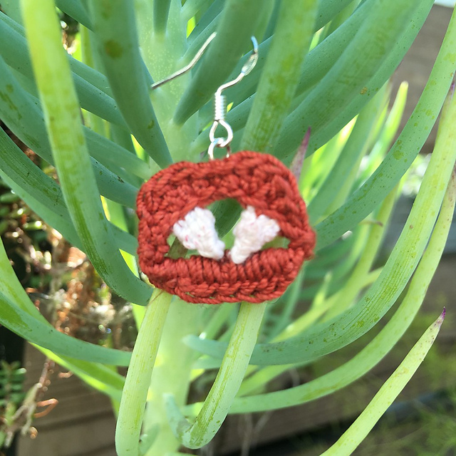 Halloween Vampire Lips Applique