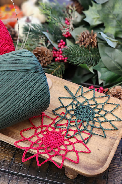 Winter Glow Snowflake Ornament