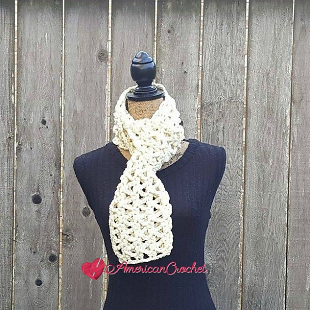Marshmallow Scarf