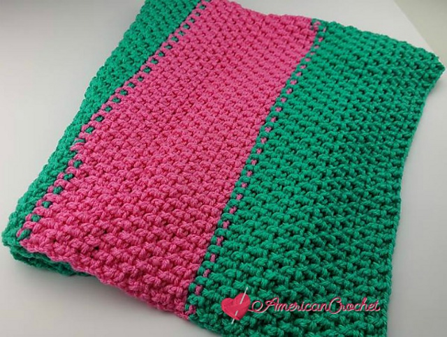 Rice Cakes Baby Blanket