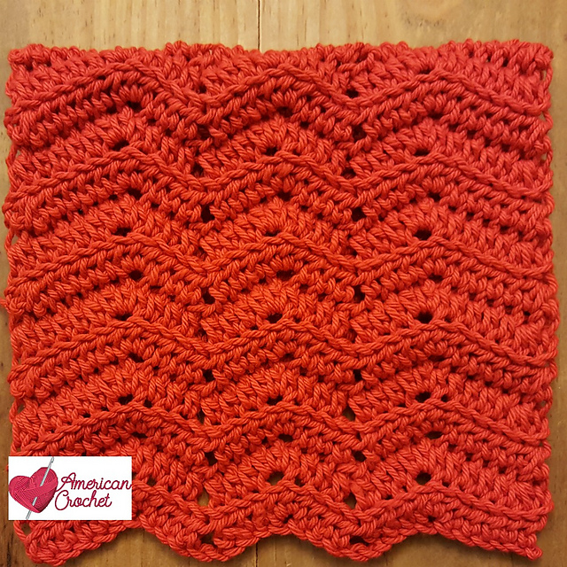 Ripple Washcloth
