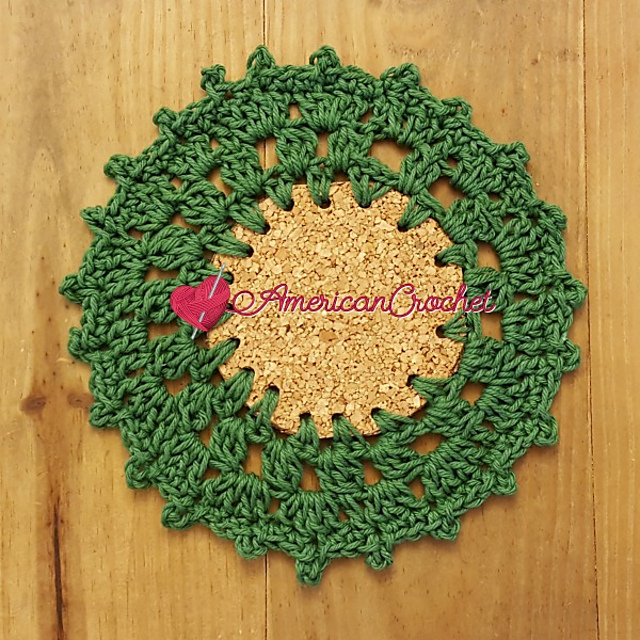 Holly Wreath Coaster