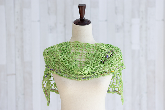 Springtime Violets Wraplet