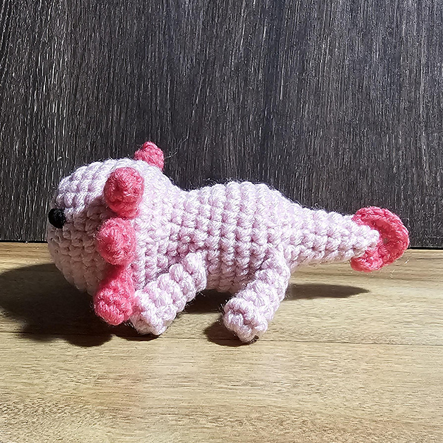Lucy the Axolotl Amigurumi — foto 6