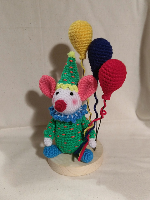 Circus Mouse Clown