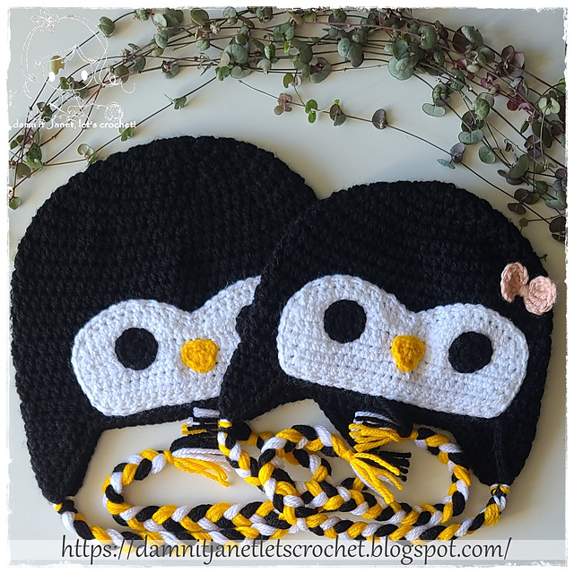 Penguin Earflap Beanie