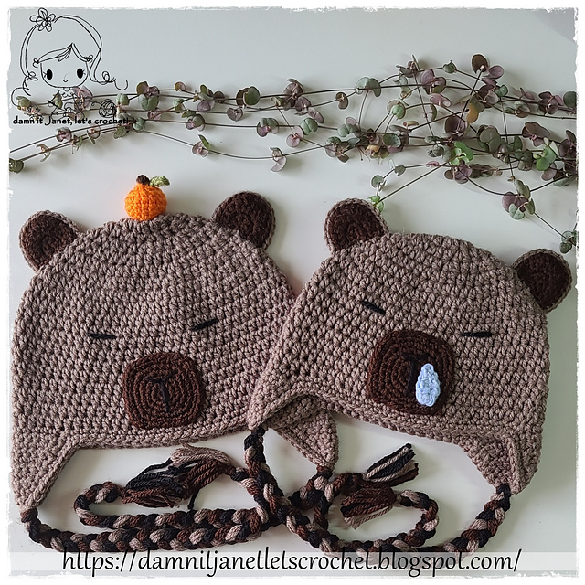 Capybara Earflap Beanie